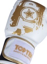 Top Ten Boxhandschuhe Golden Star, Weiß-Gold
