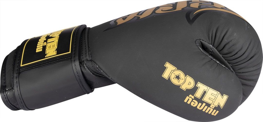 Top Ten Boxhandschuhe Nong Han, Schwarz
