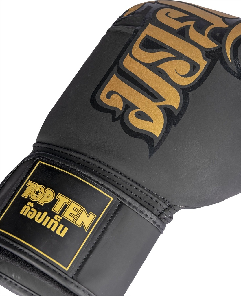 Top Ten Boxhandschuhe Nong Han, Schwarz