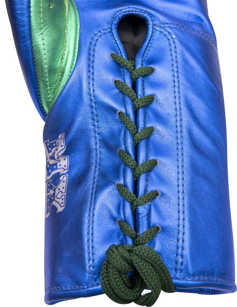 Top Ten Boxhandschuhe Pro MX Fight mit Schnürung, Blau