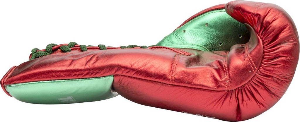 Top Ten Boxhandschuhe Pro MX Fight mit Schnürung, Rot 3