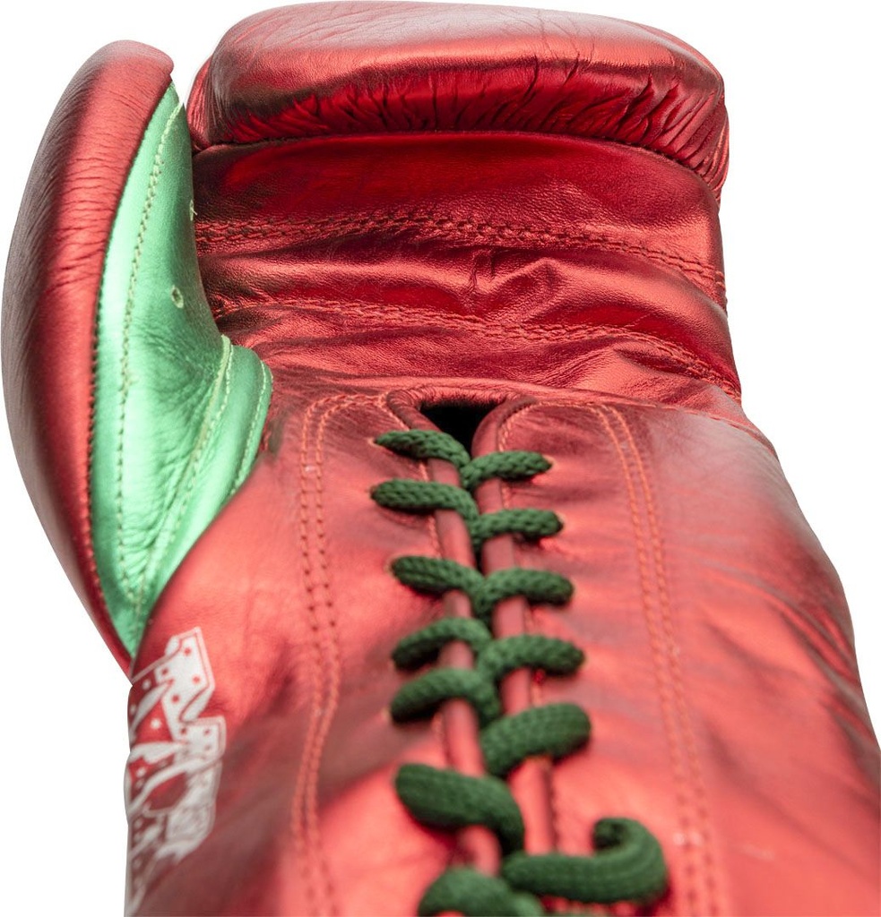 Top Ten Boxhandschuhe Pro MX Fight mit Schnürung, Rot