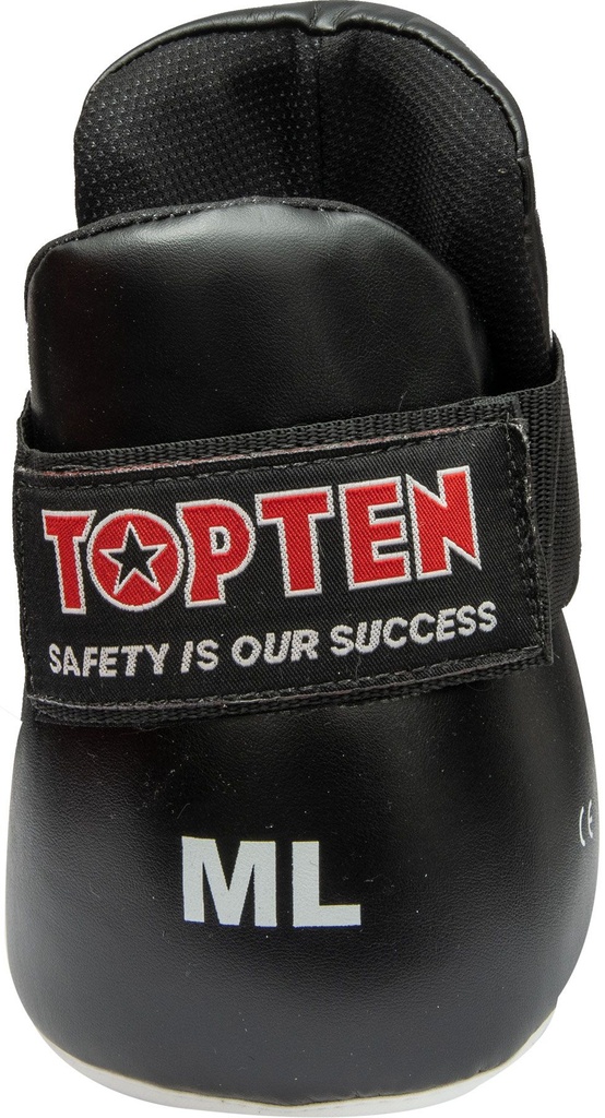 Top Ten Fußschutz WAKO Fight, Schwarz 4