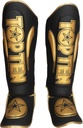 Top Ten Schienbeinschoner Star Light, Schwarz-Gold