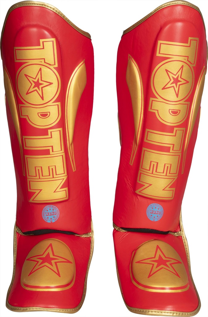 Top Ten Schienbeinschoner Star Light WAKO, Rot 2