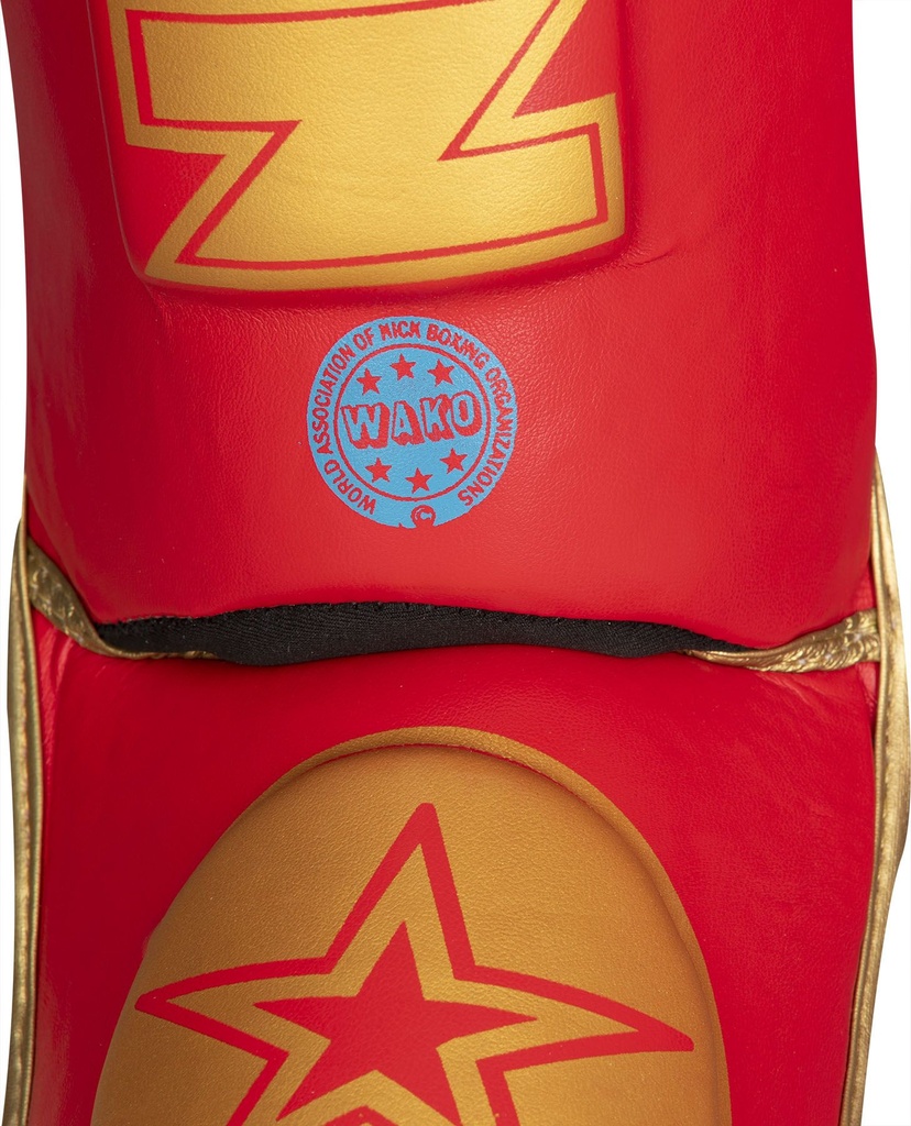 Top Ten Schienbeinschoner Star Light WAKO, Rot 4