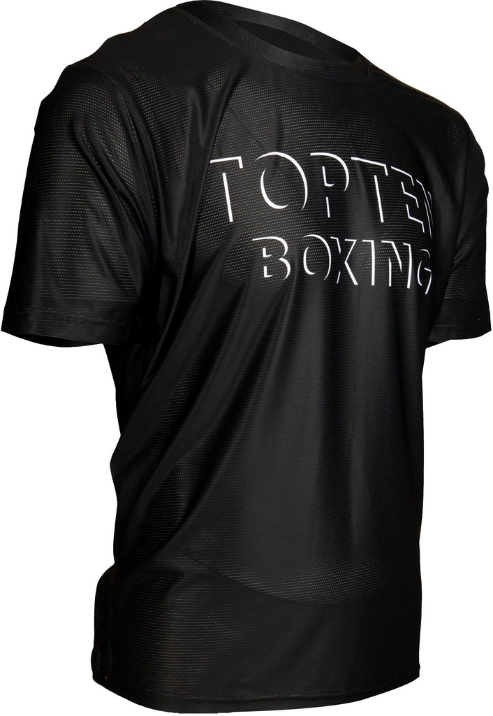 Top Ten T-Shirt Boxing Shadow, Schwarz