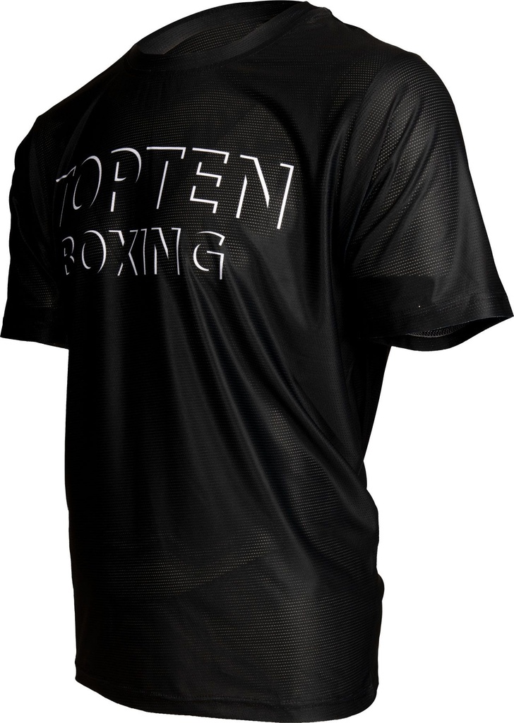 Top Ten T-Shirt Boxing Shadow, Schwarz