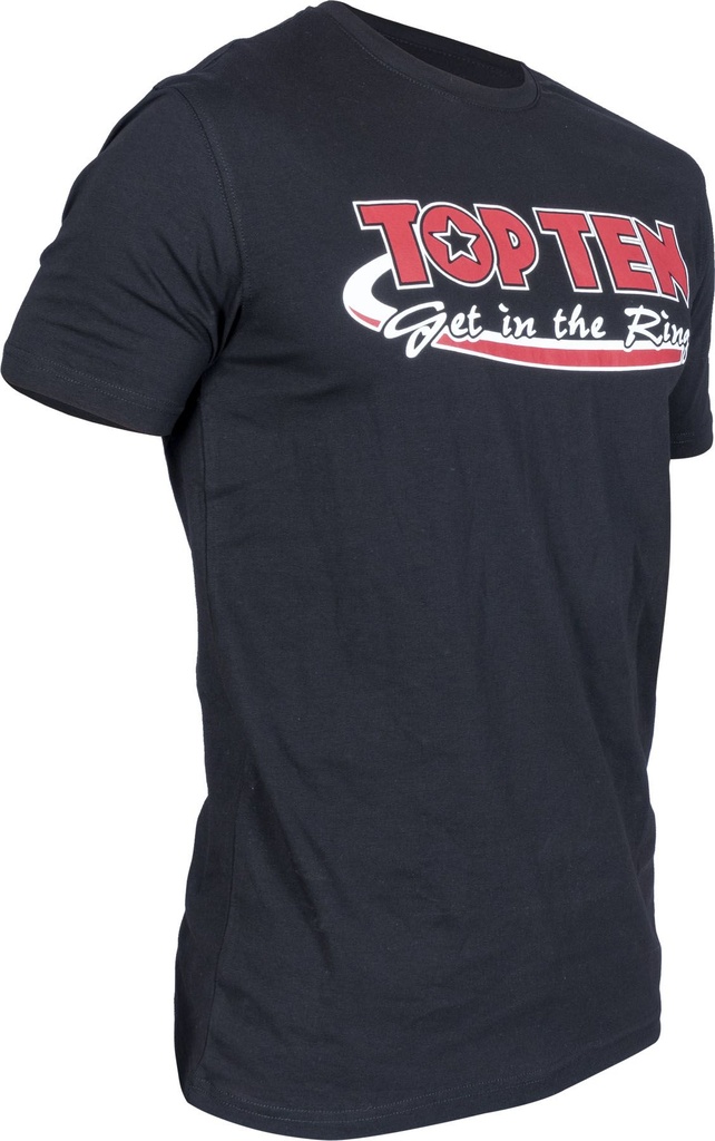 Top Ten T-Shirt Get in the Ring, Schwarz 2