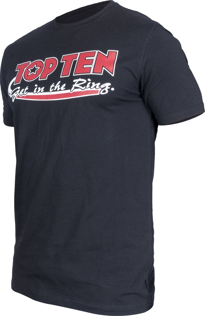 Top Ten T-Shirt Get in the Ring, Schwarz 3