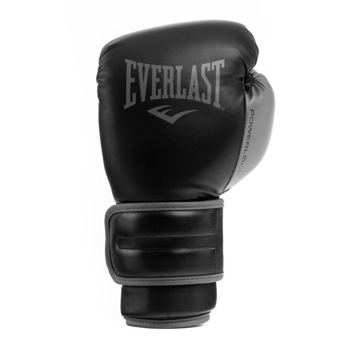 Everlast Boxhandschuhe Powerlock 2R, Schwarz-Grau