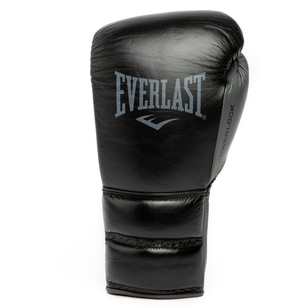Everlast Boxhandschuhe Powerlock 2 Pro mit Schnürung, Schwarz-Grau 2