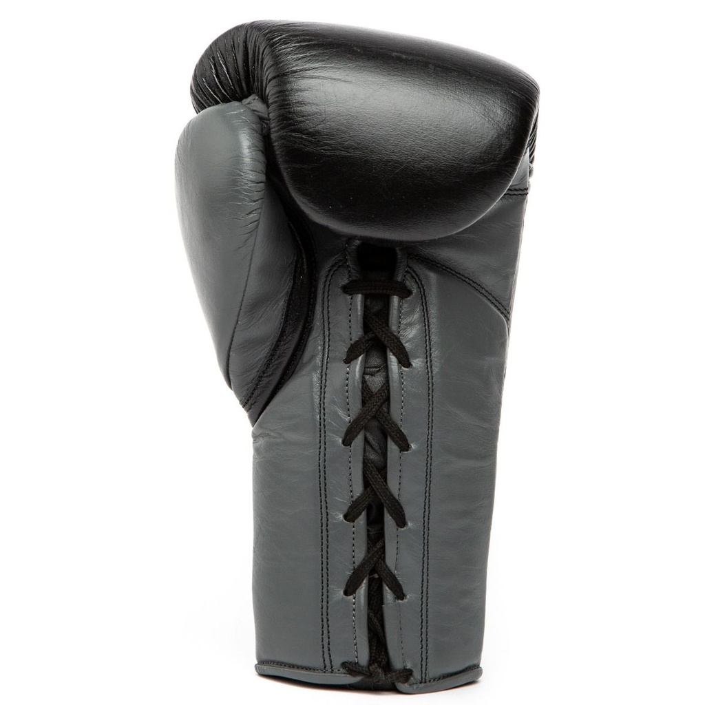 Everlast Boxhandschuhe Powerlock 2 Pro mit Schnürung, Schwarz-Grau