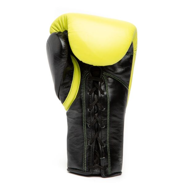 Everlast Boxhandschuhe Powerlock 2 Pro mit Schnürung, Gelb-Schwarz 4