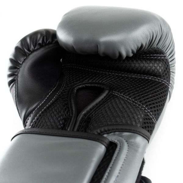 Everlast Boxhandschuhe Powerlock 2R, Grau-Schwarz 8