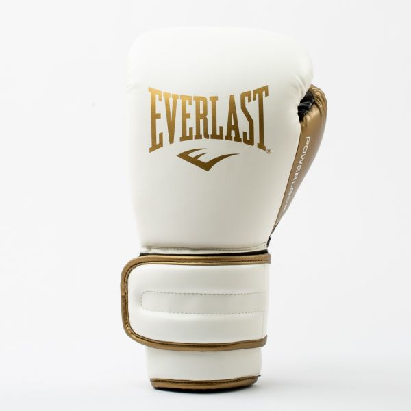 Everlast Boxhandschuhe Powerlock 2R, Weiß-Gold 2