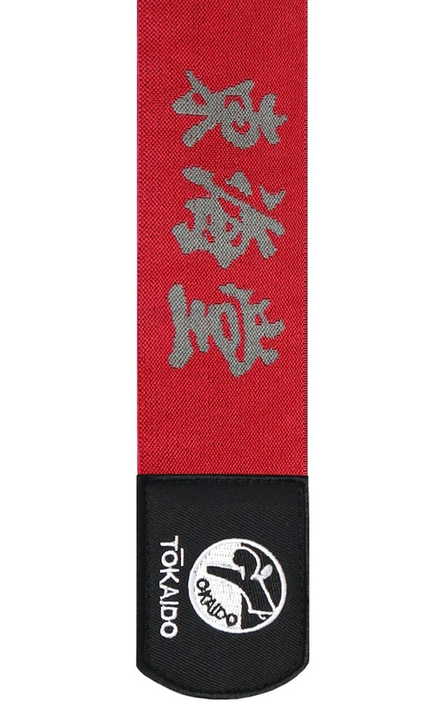 Tokaido Schienbeinschoner Karate Kanji WKF, Rot