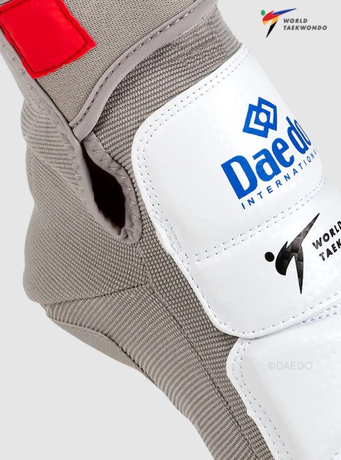 Daedo E-Fußschutz Gen2 Taekwondo WT, Weiß