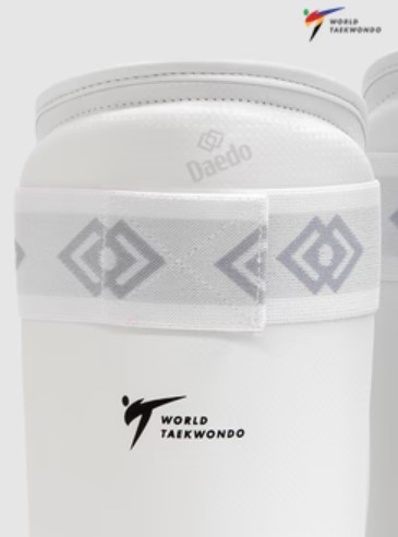 Daedo Schienbeinschoner Taekwondo WT, Weiß