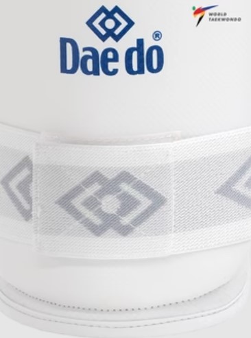 Daedo Schienbeinschoner Taekwondo WT, Weiß