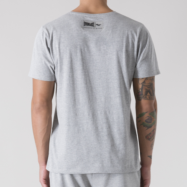 Everlast T-Shirt Square-Logo, Grau 3