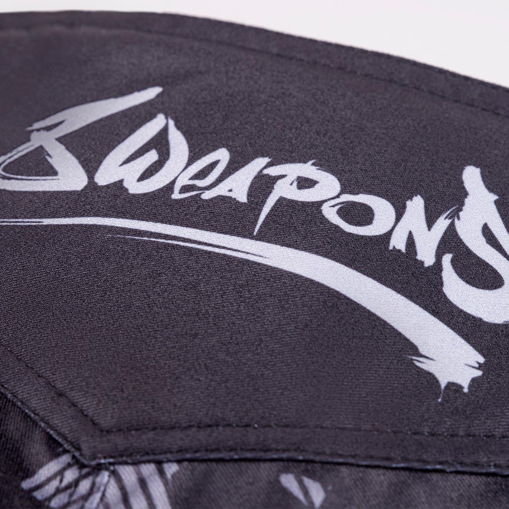 8Weapons Fight Shorts Hit 2.0, Schwarz-Rot 3