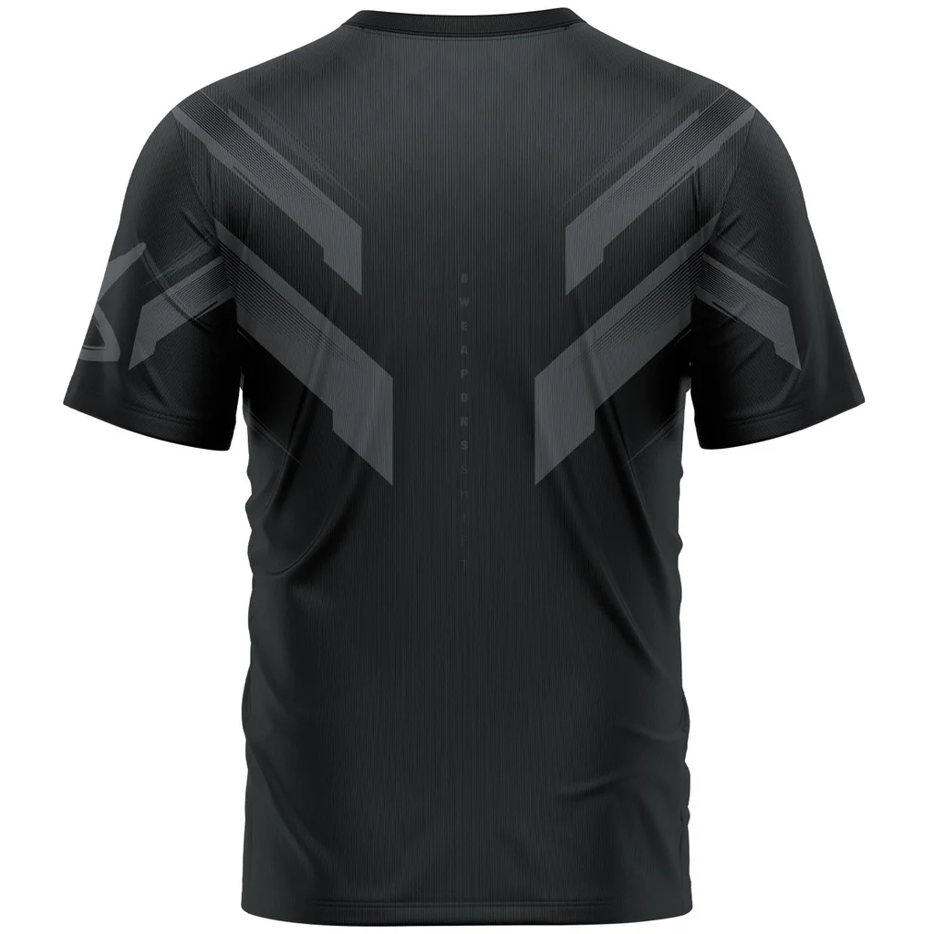 8Weapons Rash Guard Shift, Schwarz-Matt 2