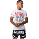 8Weapons T-Shirt Sak Yant Tigers, Weiß 4