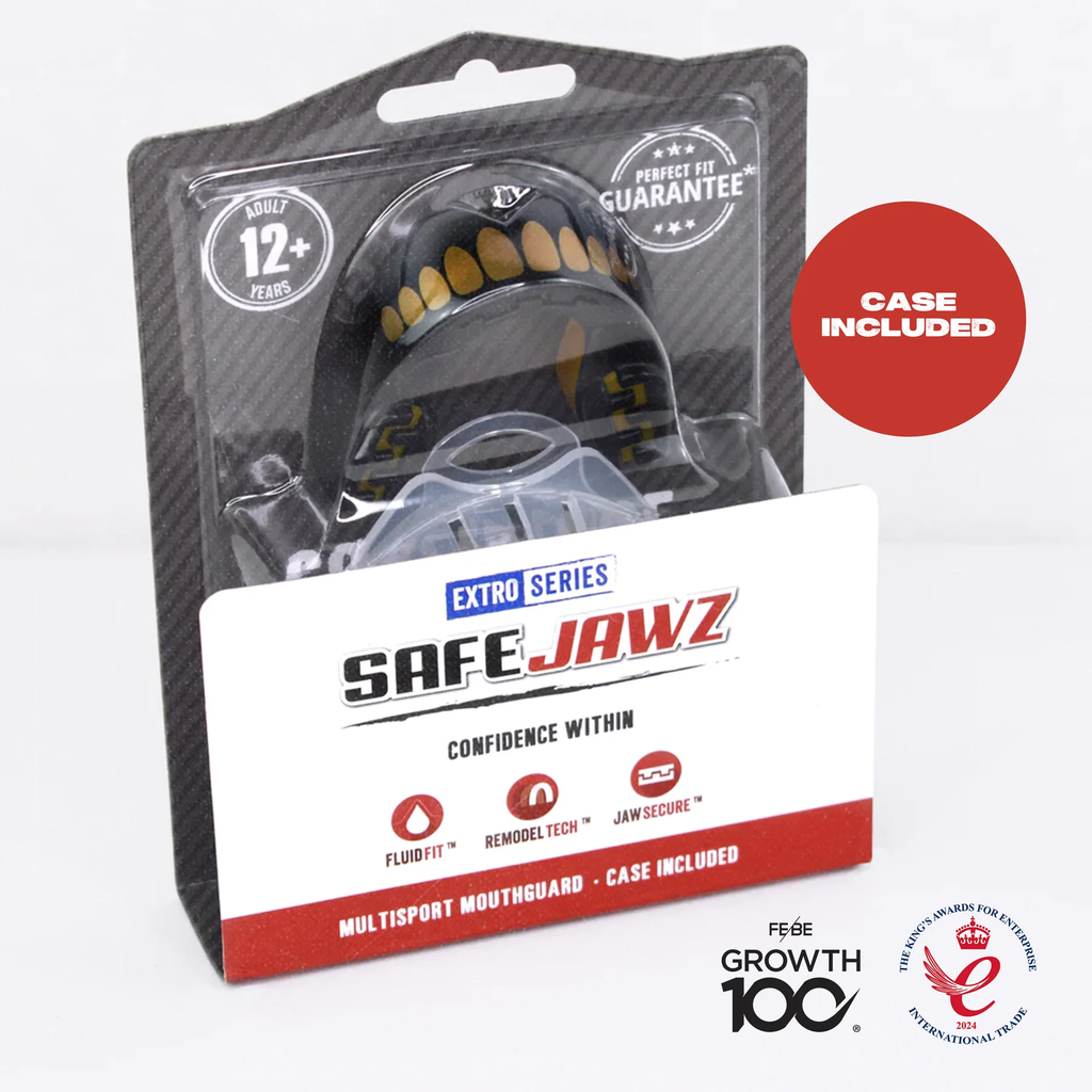 Safejawz Mundschutz Extro Serie Goldie, Black 2