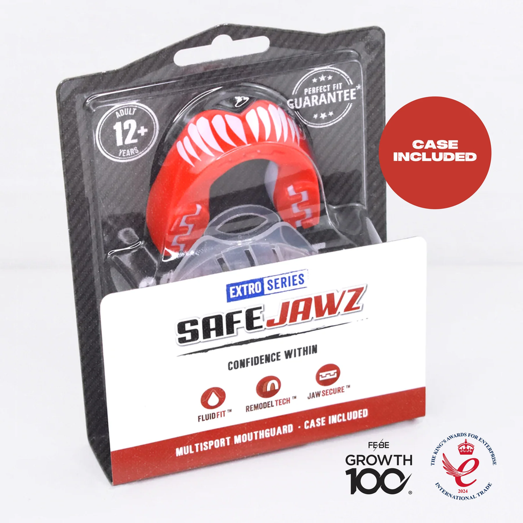 Safejawz Mundschutz Extro Serie Viper, Rot