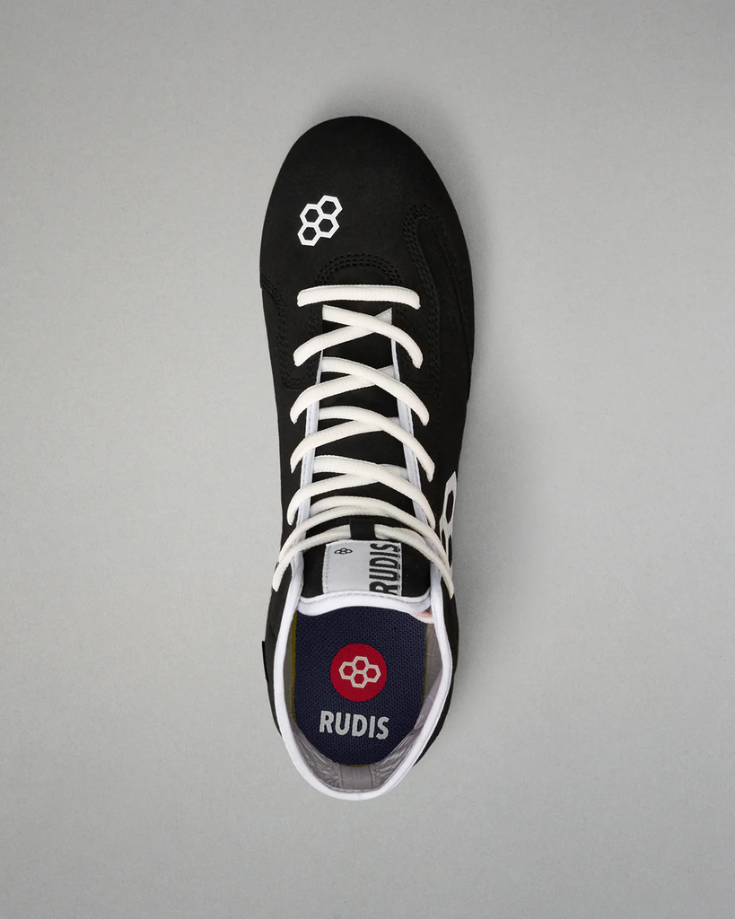 Rudis Ringerschuhe International Black, Schwarz