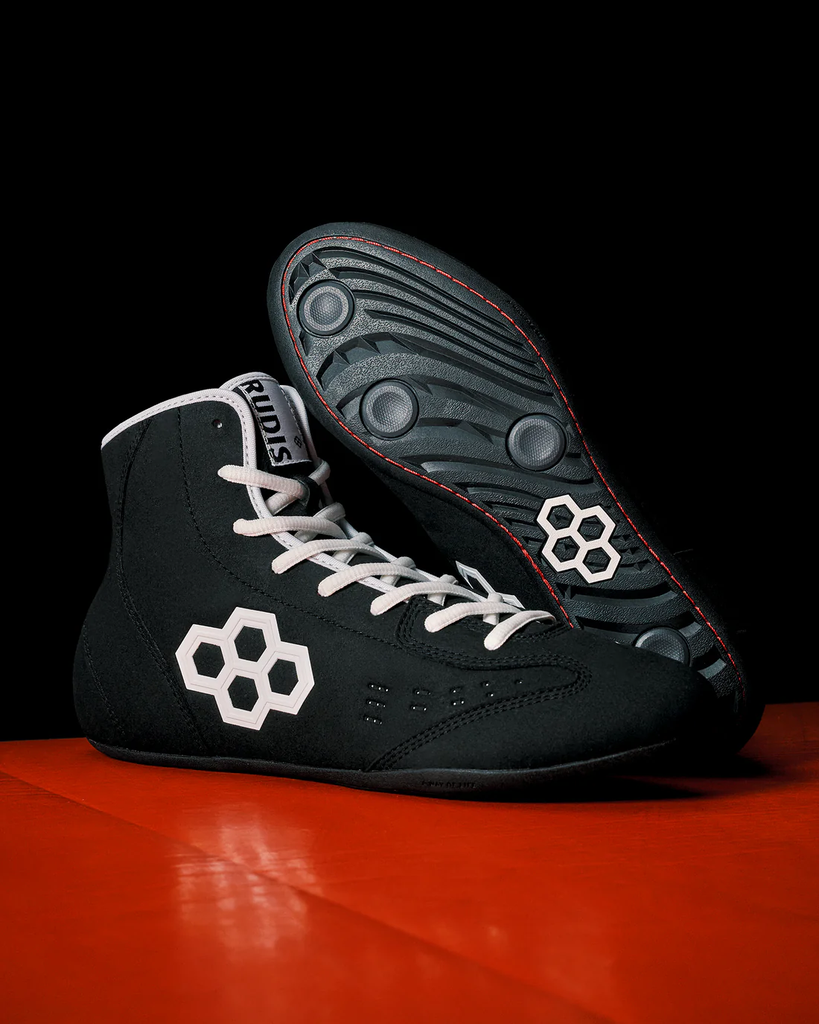 Rudis Ringerschuhe International Black, Schwarz