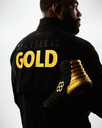Rudis Ringerschuhe JB Ultra Stealth, Schwarz-Gold