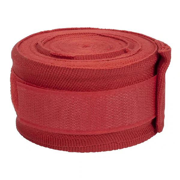 Everlast Boxbandagen 4,5m Halbelastisch, Rot