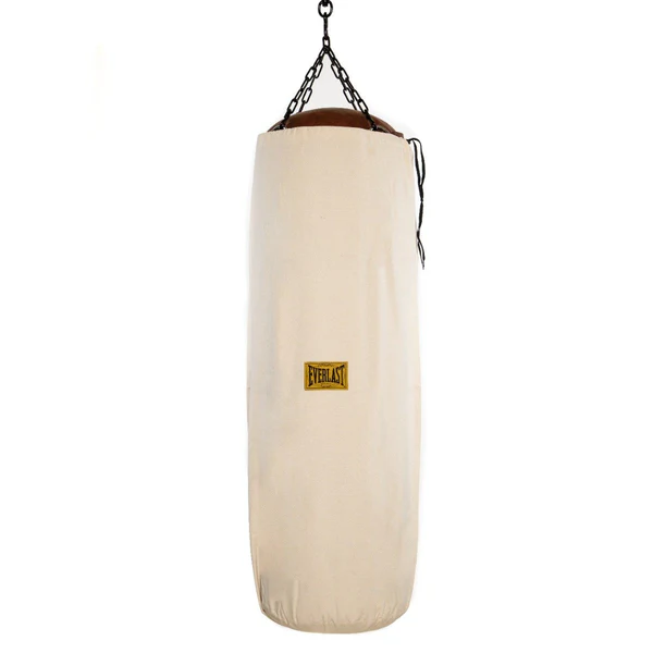 Everlast Boxsack 1910 Old School 120x35cm, 40kg, Braun