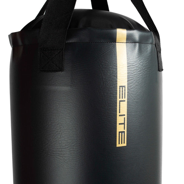 Everlast Boxsack Elite 120x35cm, 30kg, Schwarz-Gold