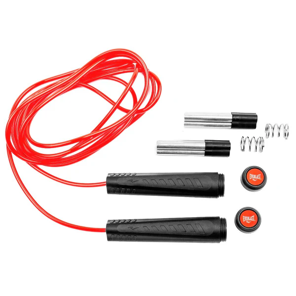 Everlast Springseil Powerlock Weighted, Rot