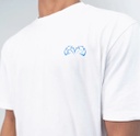 Rival T-Shirt Corpo mit Spandex, Weiß