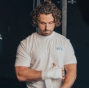 Rival T-Shirt Corpo mit Spandex, Weiß