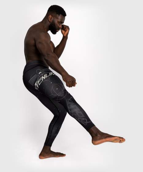 Venum Compression Pants Eclipse, Schwarz 5