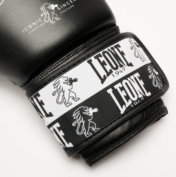 Leone Boxhandschuhe Iconic, Schwarz 2