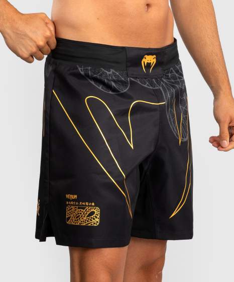 Venum Fight Shorts Serpenti, Schwarz 7