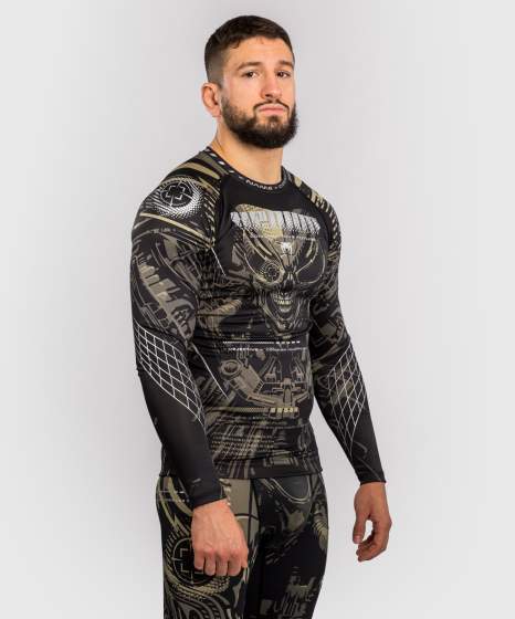 Venum Rash Guard Invader, Schwarz 2
