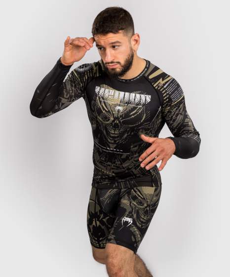 Venum Rash Guard Invader, Schwarz 5