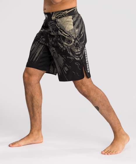 Venum Fight Shorts Invader, Schwarz 2