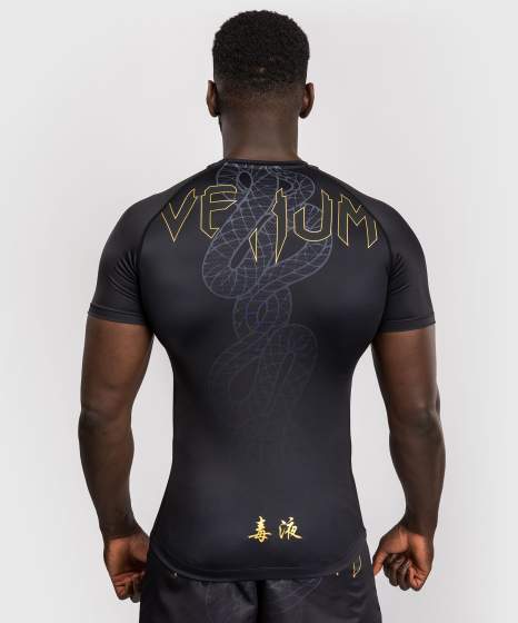 Venum Rash Guard Serpenti, Schwarz 3