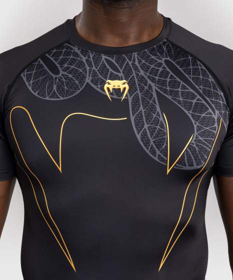 Venum Rash Guard Serpenti, Schwarz 6