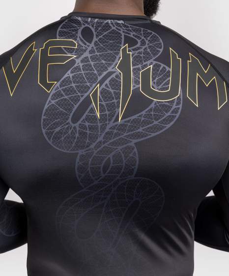 Venum Rash Guard Serpenti, Schwarz 5