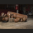 Paffen Sport Medizinball Leder, 5kg 2