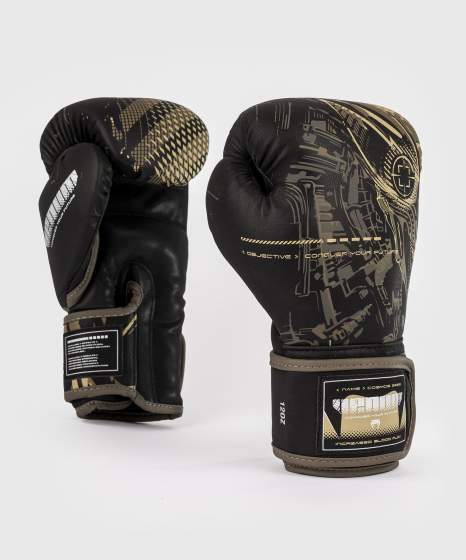Venum Boxhandschuhe Invader, Schwarz 3